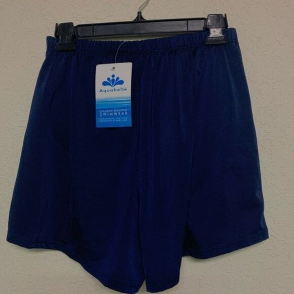 Swimsuits For All navy blue Aquabelle short size 10 - Picture 4 of 5